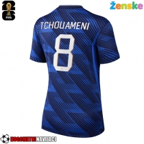 Ženske Nogometnih dresov Francija Aurelien Tchouameni #8 Domači SP 2026 Kratki rokavi